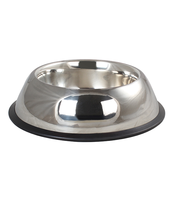 Stainless Steel Pet Bowls for Dogs | Dog Food and Water Bowl | Bowl with Anti-Skid Rubber Base | Dog Food Bowl | Easy to Clean | Pet Feeder Water Food Bowl |Dog and Cat Feeding Bowl - Red