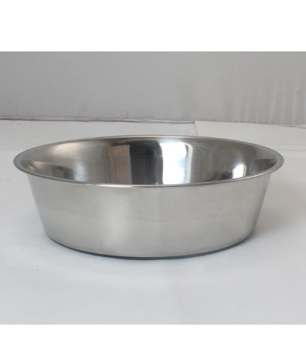 Stainless Steel Pet Bowls For Dogs | Dog Food and Water Bowl | Bowl with Anti-Skid Rubber Base | Dog Food Bowl | Easy To Clean | Pet Feeder Water Food Bowl | Dog and Cat Feeding Bowl - Large