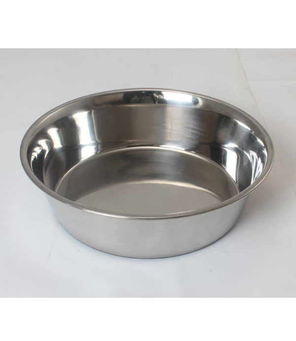 Stainless Steel Pet Bowls For Dogs | Dog Food and Water Bowl | Bowl with Anti-Skid Rubber Base | Dog Food Bowl | Easy To Clean | Pet Feeder Water Food Bowl | Dog and Cat Feeding Bowl - Large