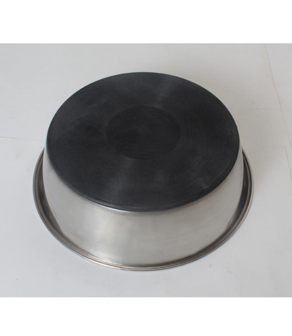 Stainless Steel Pet Bowls For Dogs | Dog Food and Water Bowl | Bowl with Anti-Skid Rubber Base | Dog Food Bowl | Easy To Clean | Pet Feeder Water Food Bowl | Dog and Cat Feeding Bowl - Large