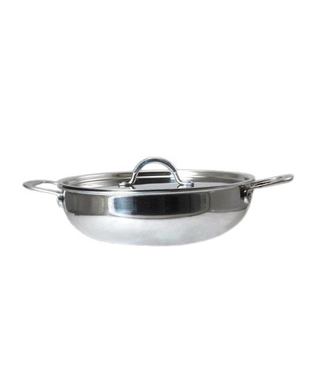 Aluminium Karahi  W/Cover 26 CM