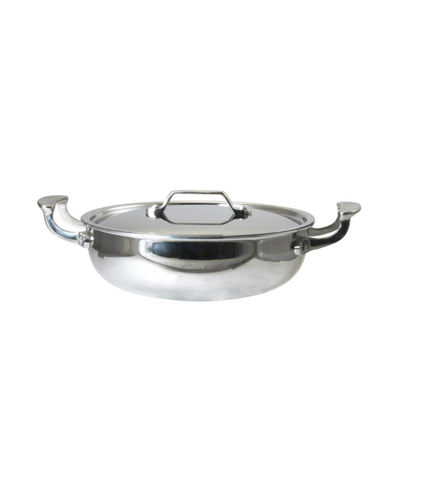 Aluminium Karahi  W/Cover 26 CM